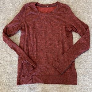 Lululemon swiftly breathe long sleeve size 4